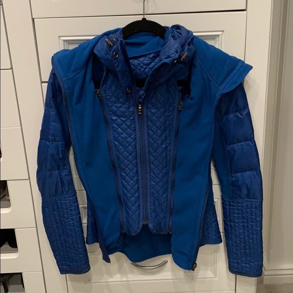 Blue Lululemon jacket